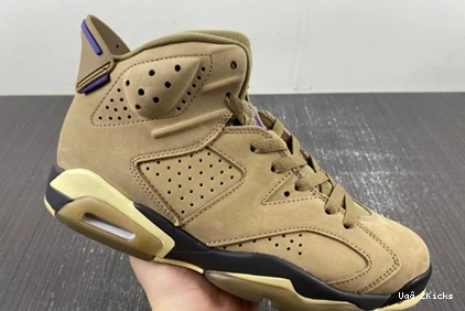 602 Breathable Brown (Women's)  Gore-Tex Retro Kelp 6 Jordan FD1643-300 0824